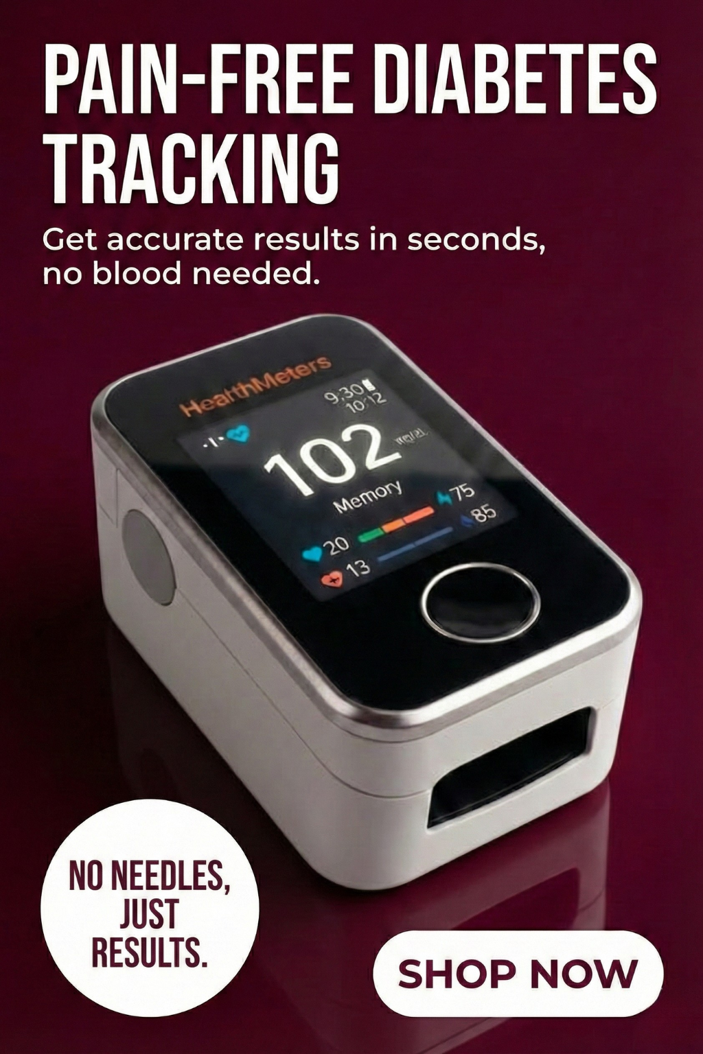 NEW 2.0 Non-Invasive Blood Glucose Monitor