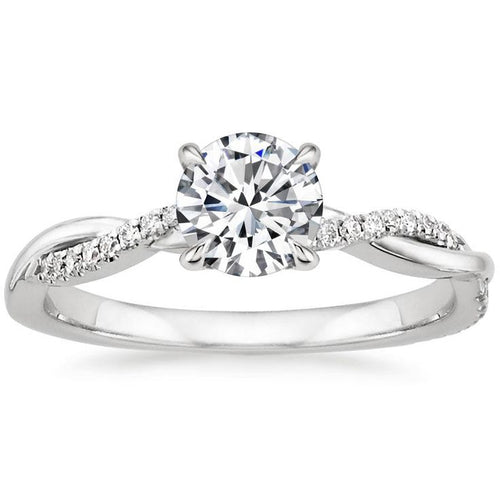 Elegant White Gold Le Jane Ring
