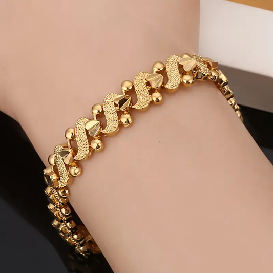 Bright Statement Chain Bracelet