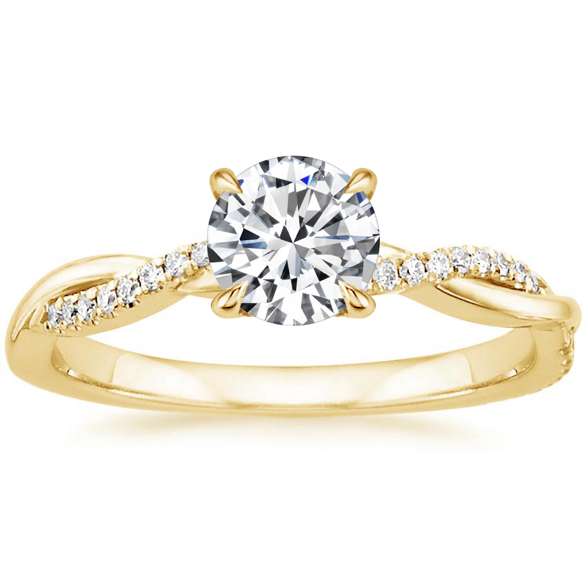 Elegant White Gold Le Jane Ring