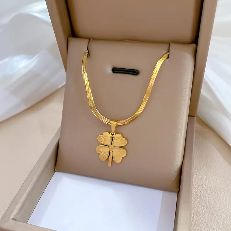 Lucky Four Leaf Clover Necklace