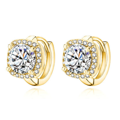 Nadine square earrings