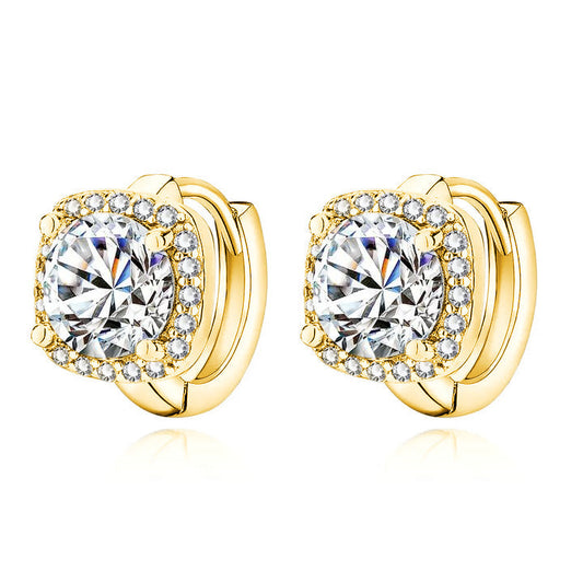 Nadine square earrings