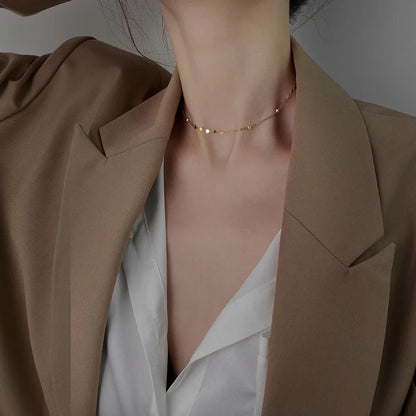 Minimalist Choker Necklace