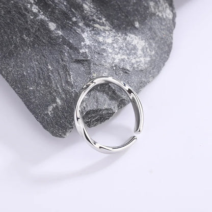 Timeless Sterling Silver Twisted Wire Ring
