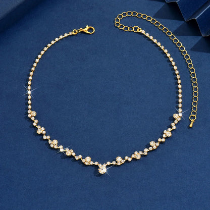Elegant Diamond Bridal Necklace