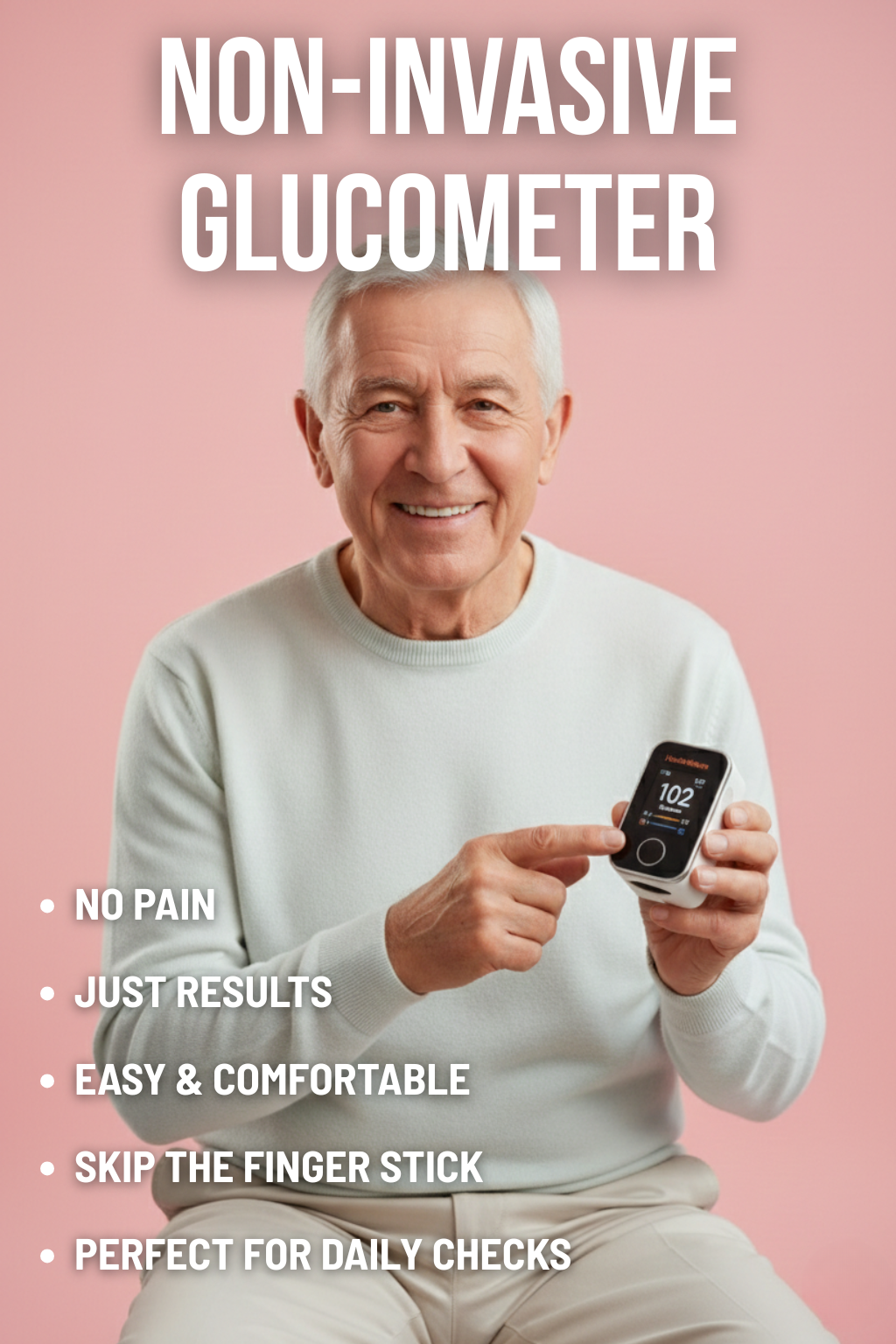 NEW 2.0 Non-Invasive Blood Glucose Monitor