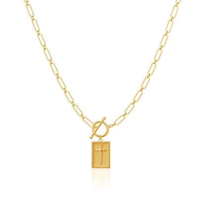 Unique Elegant Cross Necklace