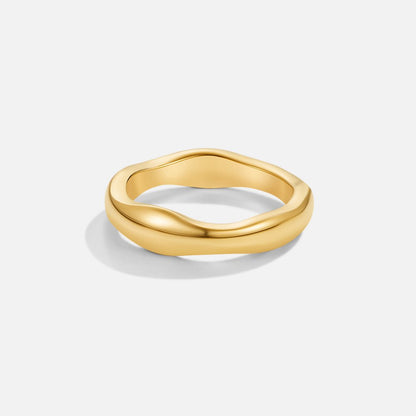 Shine - Wave Ring Set