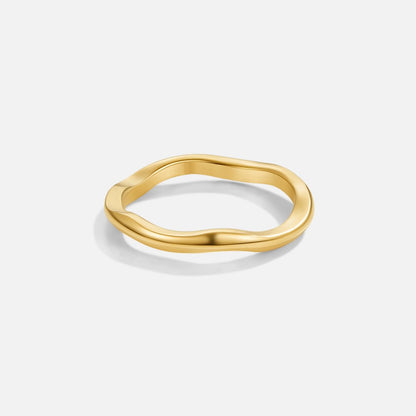 Shine - Wave Ring Set