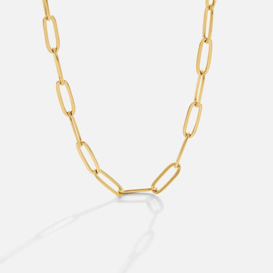 Clip Gold Necklace